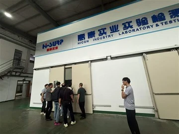 ترحب Hicon بالعميل الكوري لإجراء تدقيق للمصنع وفحص المنتج لمدة 3 أيام في Ningbo
